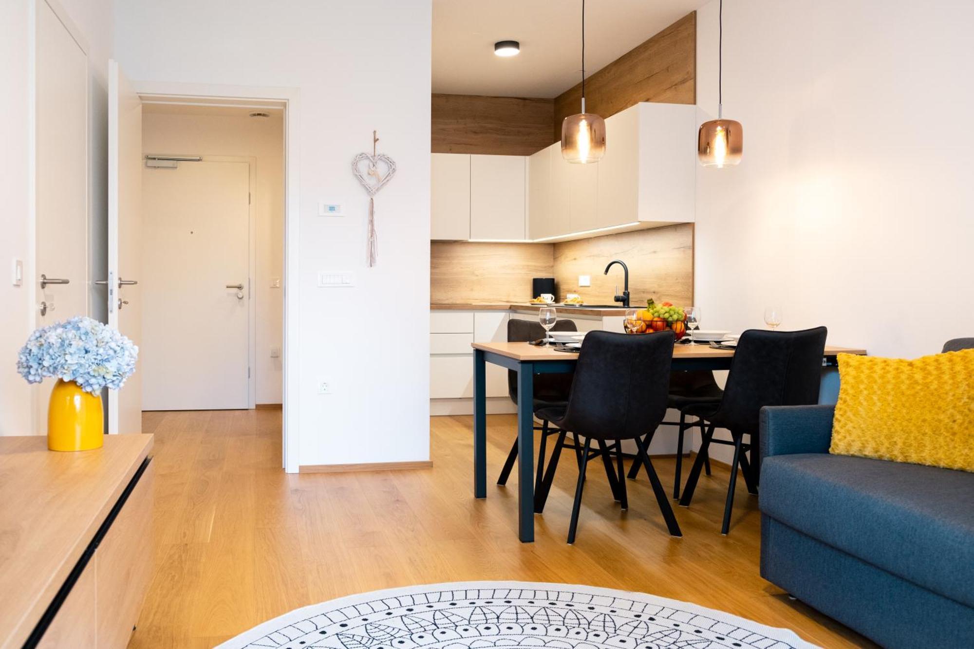 Masarykova Residence - Modern 1-Bedroom In City Center & Free Parking Ljubljana Extérieur photo
